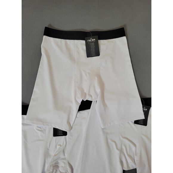 Niksa Mens Compression Shorts Compression Underwear Athletic Shorts Large - Picture 4 of 6